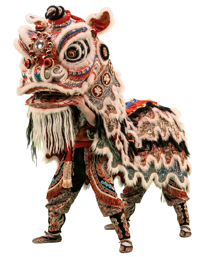 león danzante de la cultura de china